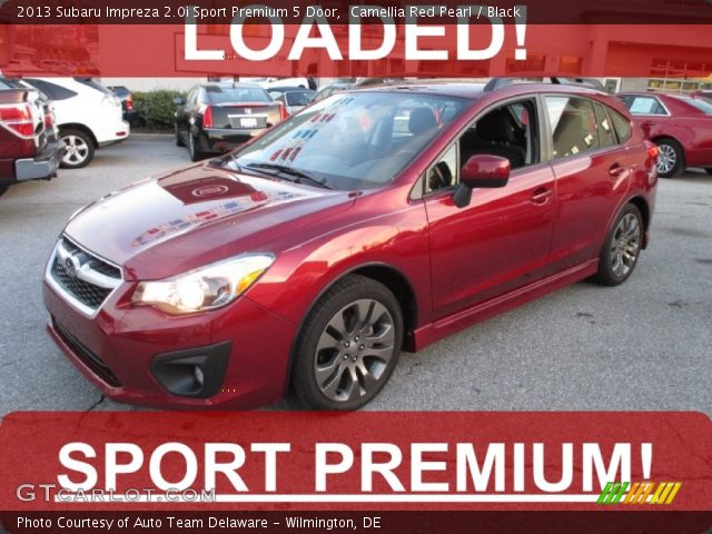 2013 Subaru Impreza 2.0i Sport Premium 5 Door in Camellia Red Pearl