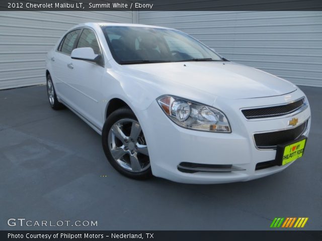 2012 Chevrolet Malibu LT in Summit White