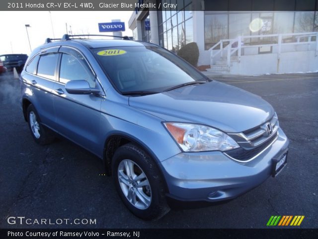 2011 Honda CR-V EX-L 4WD in Glacier Blue Metallic