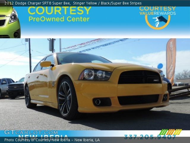 2012 Dodge Charger SRT8 Super Bee in Stinger Yellow