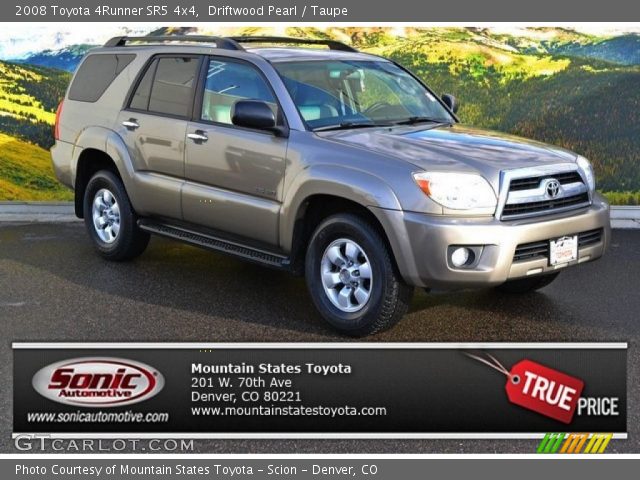 2008 Toyota 4Runner SR5 4x4 in Driftwood Pearl