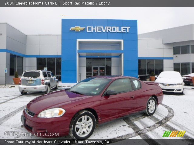 2006 Chevrolet Monte Carlo LT in Sport Red Metallic
