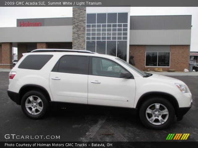 2009 GMC Acadia SLE in Summit White