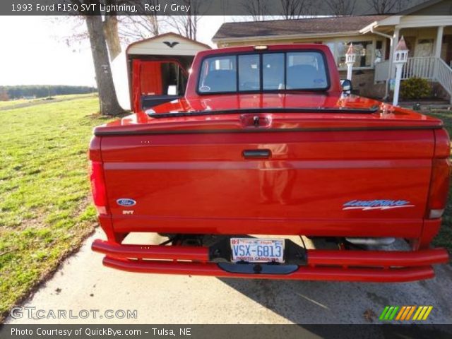 1993 Ford F150 SVT Lightning in Red