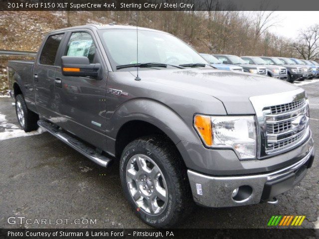 2014 Ford F150 XLT SuperCrew 4x4 in Sterling Grey