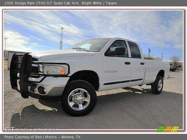 2005 Dodge Ram 2500 SLT Quad Cab 4x4 in Bright White