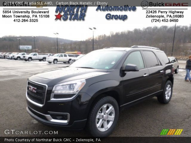 2014 GMC Acadia SLE AWD in Carbon Black Metallic