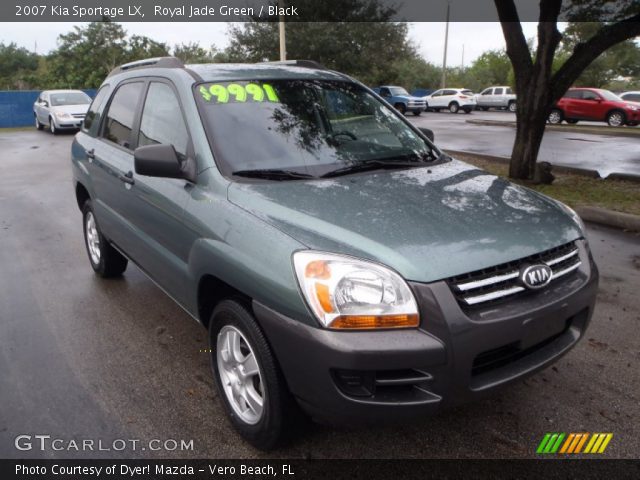 2007 Kia Sportage LX in Royal Jade Green