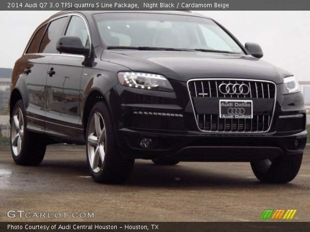 2014 Audi Q7 3.0 TFSI quattro S Line Package in Night Black