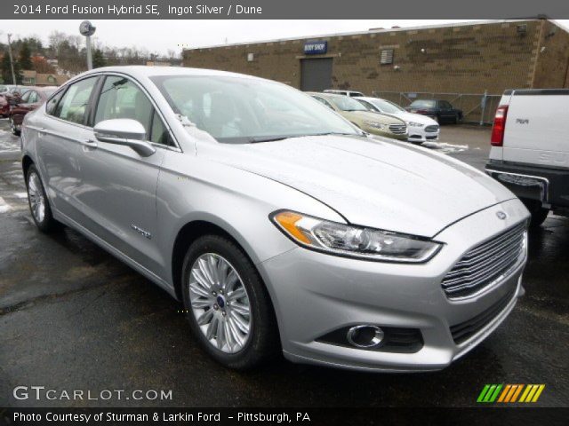 2014 Ford Fusion Hybrid SE in Ingot Silver