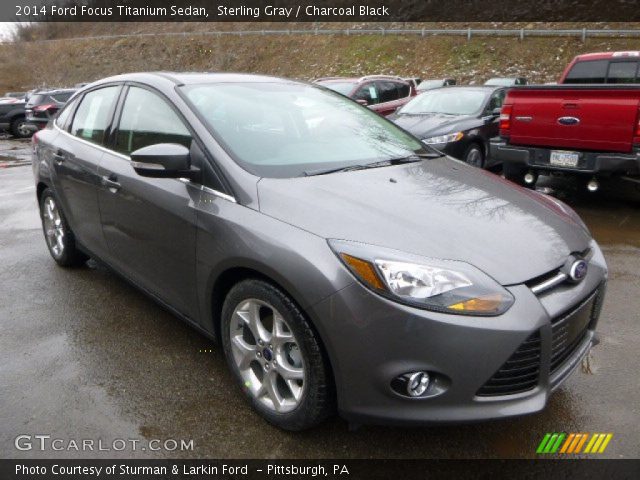 2014 Ford Focus Titanium Sedan in Sterling Gray