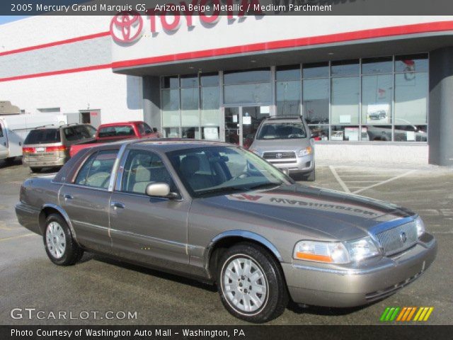 2005 Mercury Grand Marquis GS in Arizona Beige Metallic