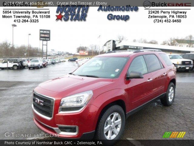 2014 GMC Acadia SLE AWD in Crystal Red Tintcoat