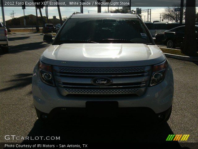 2012 Ford Explorer XLT EcoBoost in White Suede
