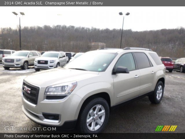 2014 GMC Acadia SLE in Champagne Silver Metallic