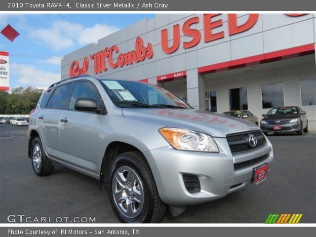 2010 Toyota RAV4 I4 in Classic Silver Metallic