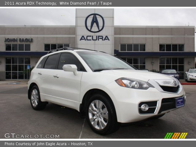 2011 Acura RDX Technology in White Diamond Pearl