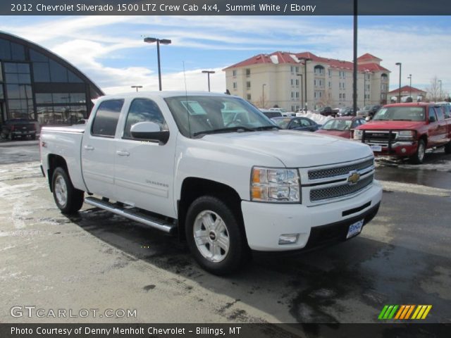 2012 Chevrolet Silverado 1500 LTZ Crew Cab 4x4 in Summit White