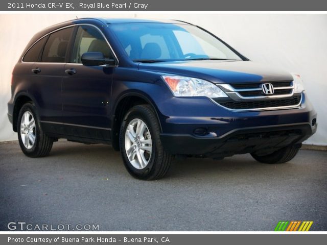 2011 Honda CR-V EX in Royal Blue Pearl