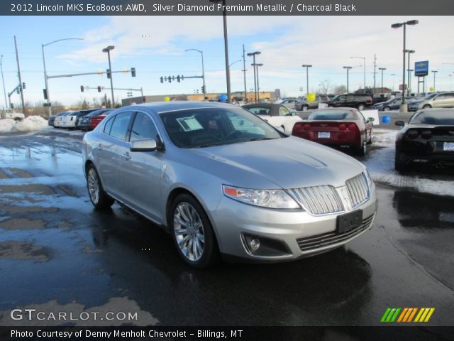2012 Lincoln MKS EcoBoost AWD in Silver Diamond Premium Metallic