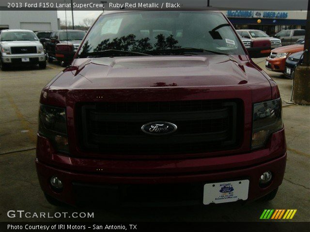 2013 Ford F150 Lariat SuperCrew in Ruby Red Metallic