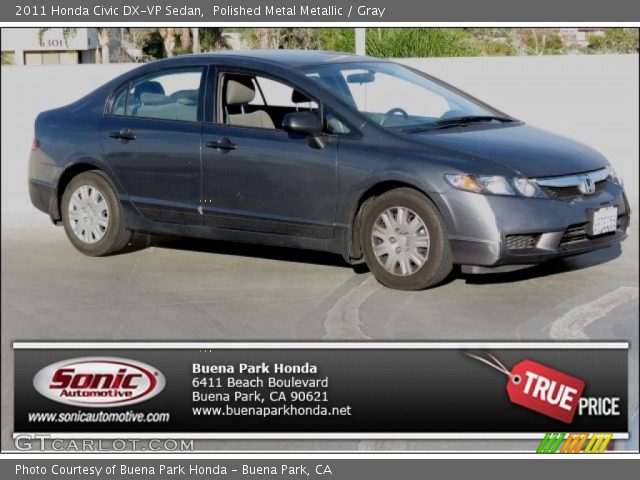 2011 Honda Civic DX-VP Sedan in Polished Metal Metallic
