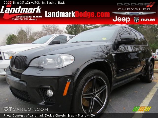 2012 BMW X5 xDrive50i in Jet Black