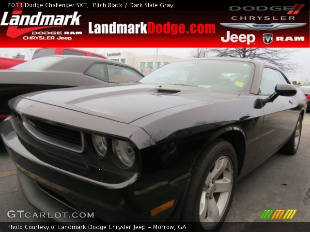 2013 Dodge Challenger SXT in Pitch Black