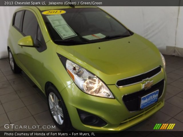 2013 Chevrolet Spark LS in Jalapeno (Green)