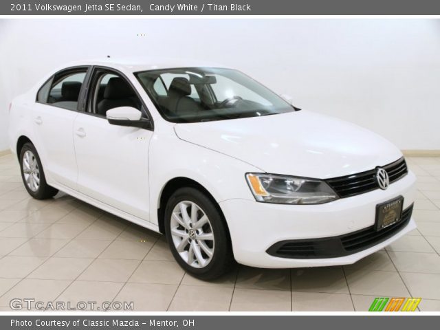 2011 Volkswagen Jetta SE Sedan in Candy White