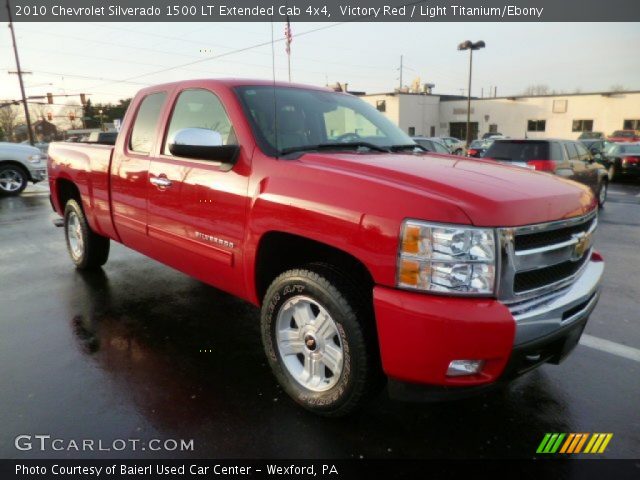 2010 Chevrolet Silverado 1500 LT Extended Cab 4x4 in Victory Red