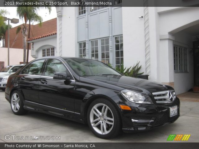 2013 Mercedes-Benz C 250 Sport in Black