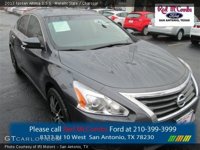 2013 Nissan Altima 3.5 S in Metallic Slate