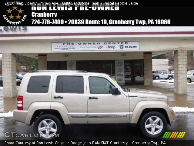 2010 Jeep Liberty Limited 4x4 in Light Sandstone Pearl
