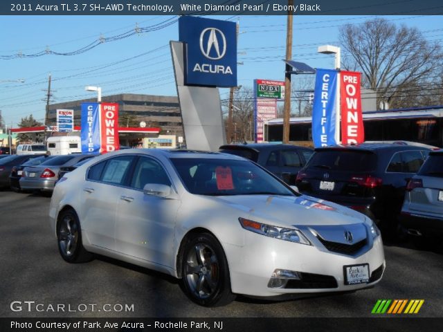 2011 Acura TL 3.7 SH-AWD Technology in White Diamond Pearl
