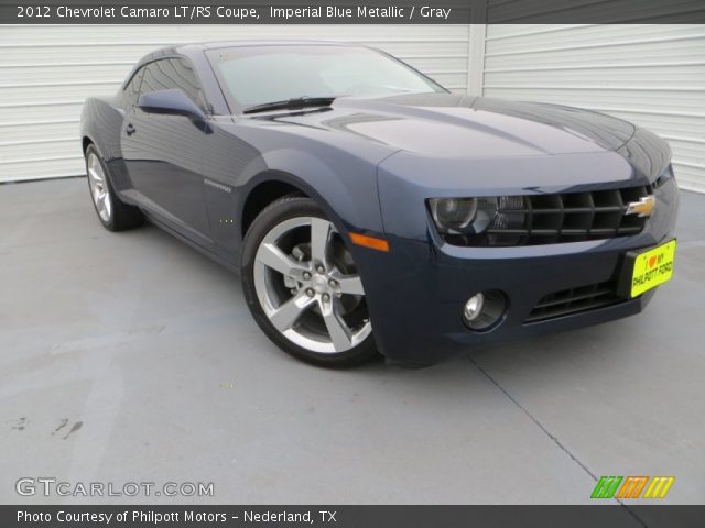 2012 Chevrolet Camaro LT/RS Coupe in Imperial Blue Metallic