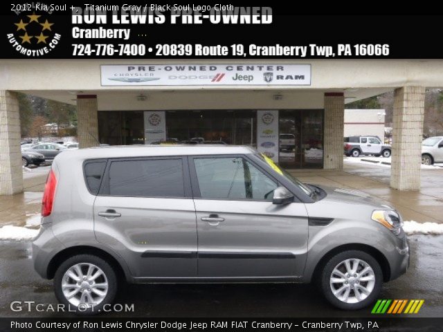 2012 Kia Soul + in Titanium Gray