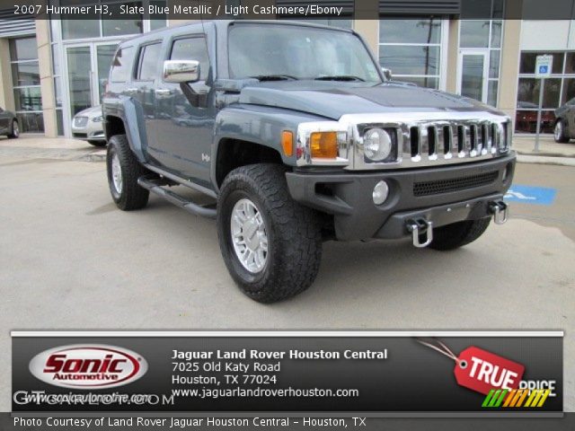 2007 Hummer H3  in Slate Blue Metallic