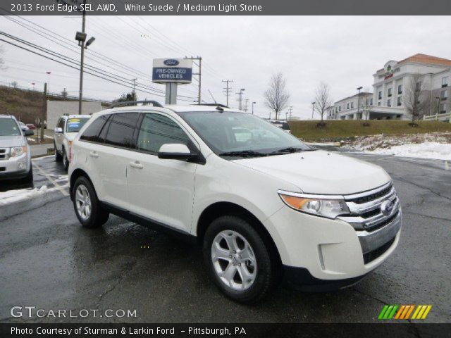 2013 Ford Edge SEL AWD in White Suede
