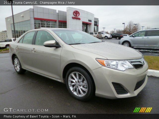2013 Toyota Camry LE in Champagne Mica