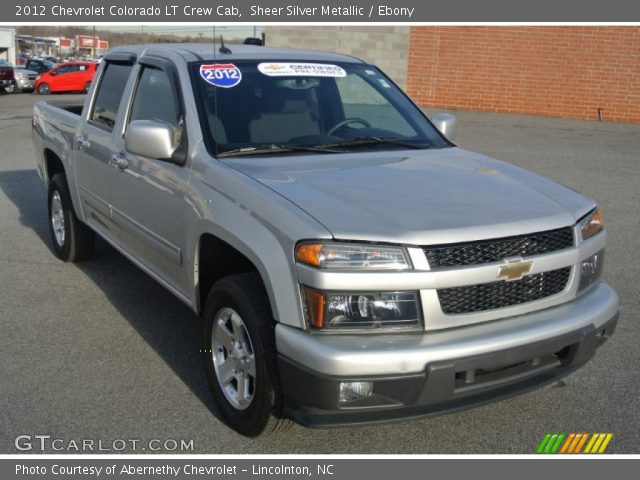 2012 Chevrolet Colorado LT Crew Cab in Sheer Silver Metallic