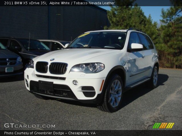 2011 BMW X5 xDrive 35i in Alpine White