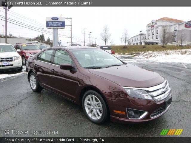 2012 Ford Fusion SEL in Cinnamon Metallic