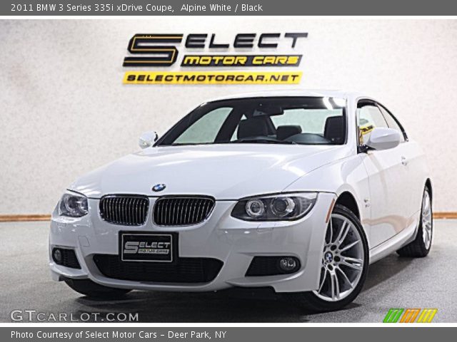 2011 BMW 3 Series 335i xDrive Coupe in Alpine White
