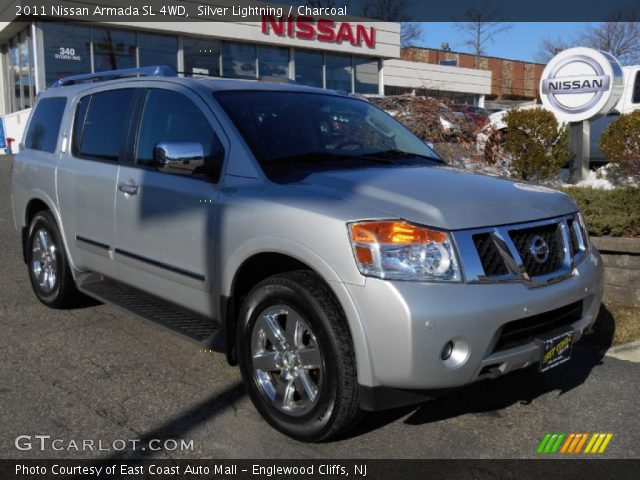 2011 Nissan Armada SL 4WD in Silver Lightning