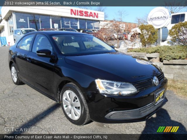 2012 Volkswagen Jetta SE Sedan in Black