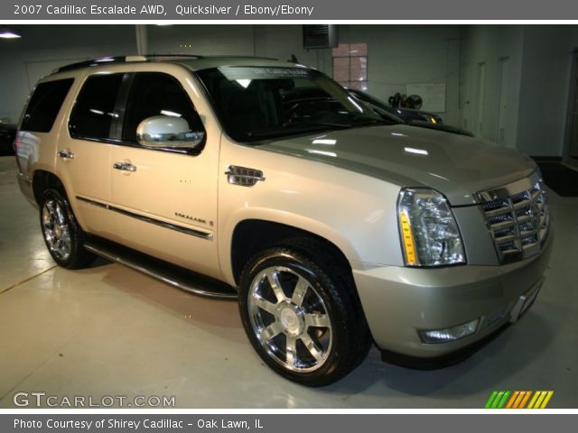 2007 Cadillac Escalade AWD in Quicksilver