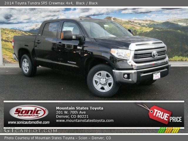 2014 Toyota Tundra SR5 Crewmax 4x4 in Black