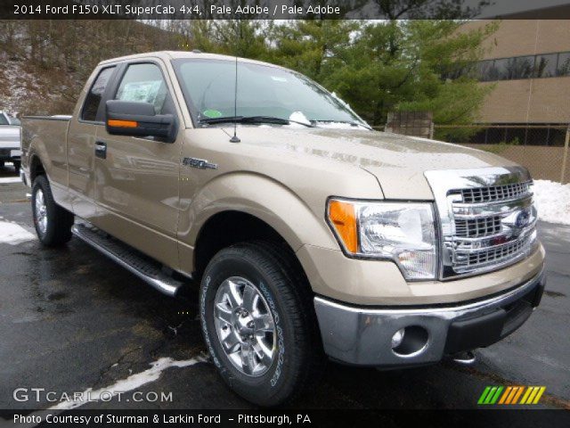 2014 Ford F150 XLT SuperCab 4x4 in Pale Adobe