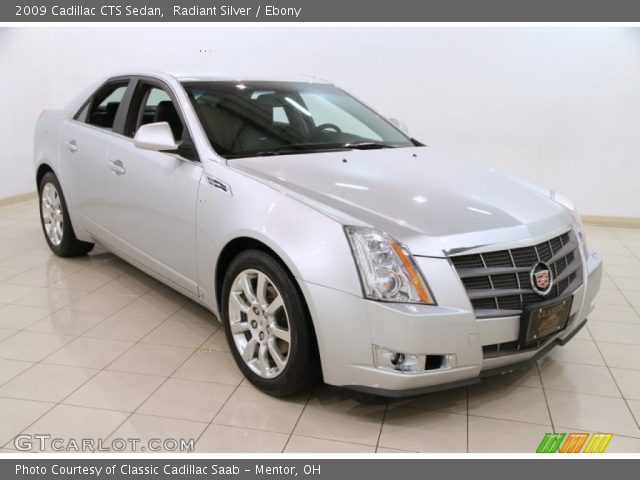 2009 Cadillac CTS Sedan in Radiant Silver